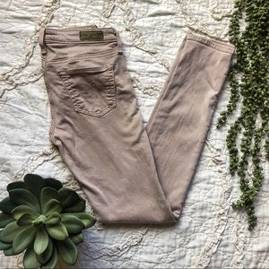 AG The Legging Ankle Dusty Rose Jeans